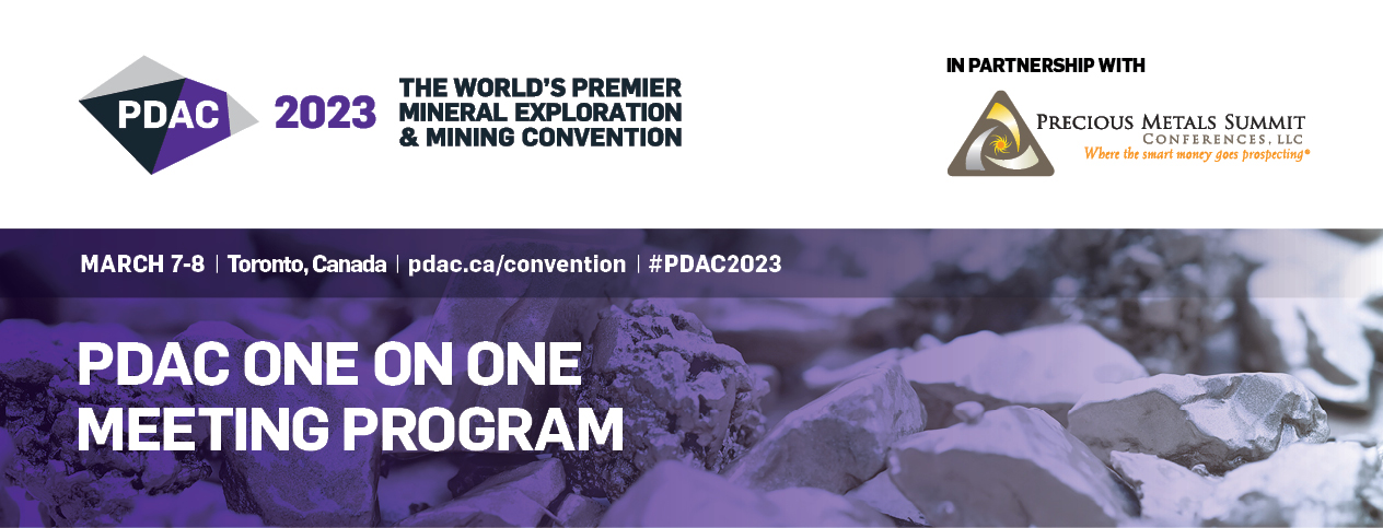 PDAC 2023 One On One Meeting Program